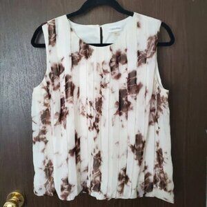 ✨️2/$20 Sleeveless Pleated Blouse
